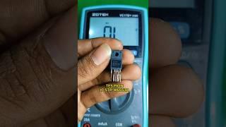 how to measure ic str w6553a using a digital multimeter in good condition #test #multimeter #measure