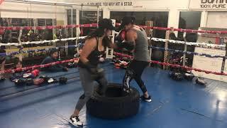 Tire drill boxing