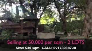 ROLLING HILLS NEW MANILA QUEZON CITY LOT FOR SALE 540 SQM.