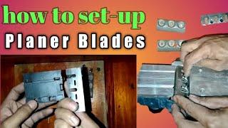 How to Replace Electric Planer blades | redramos