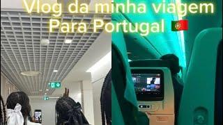 Vlog da minha viagem para Portugal 