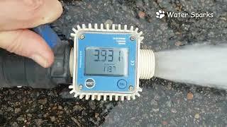 Digital Liquid Flow Meter  | Water Sparks