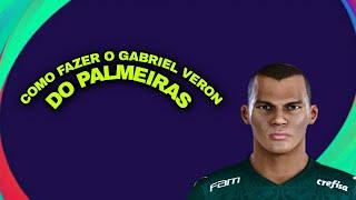 COMO FAZER GABRIEL VERON NO PES 2021