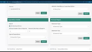 Using Lobby Search to assist PFD filings