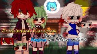 []. Assassination classroom react to Nagisa as Killua Zoldyck || English + Indo || Request