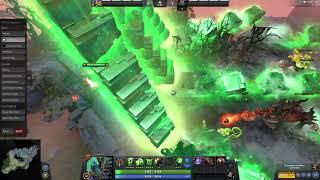 Rubick Arcana X Invoker Meteor steal aghs