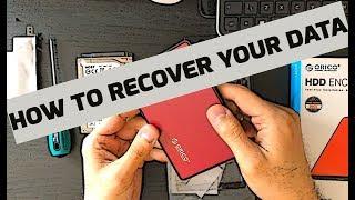 DATA Recovery in simple steps | tutorial 