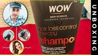 Wow Hair Loss Control Therapy Shampoo Unboxing & Review