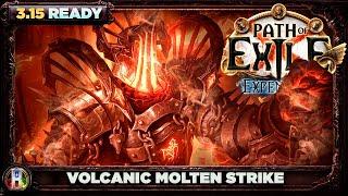 Path of Exile - Volcanic Molten Strike Build - Berserker Marauder - Path of Exile Builds Poe Builds