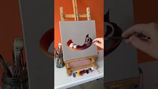 Red Coffee Cup and Sugar Oil Painting