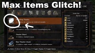 Dark Souls Remastered Any Item Max Inventory Amount || Titanite Duplication Glitch