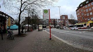 [4K] Hamburg - GERMANY  -  Winterhude Marketplace - Walking Tour