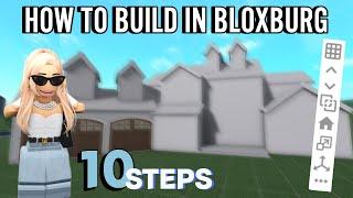 HOW TO BUILD IN BLOXBURG