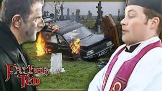 YOU LET DOUGAL DO A FUNERAL!? | Father Ted | Hat Trick Comedy