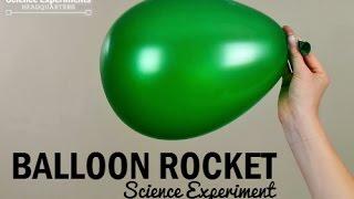 Balloon Rocket Science Experiment