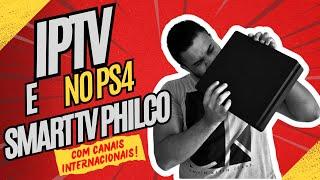 COMO USAR LISTA IPTV NO PS4 | CANAIS, FILMES E SÉRIES NO PLAYSTATION 4 #iptv #playstation #tv