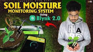 How to make Soil Moisture monitoring system using Blynk 2.0 and LCD Display