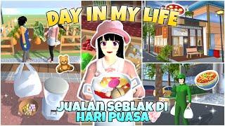 DAY IN MY LIFE JUALAN SEBLAK SPESIAL PUASA || SAKURA SCHOOL SIMULATOR