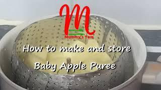 APPLE PUREE FOR BABY (4-6M)