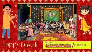 DIWALI CELEBRATIONS 2024 - N.T SCHOOL SMART KIDS, AKKAYAPALEM, VISAKHAPATNAM- ESTD:1975