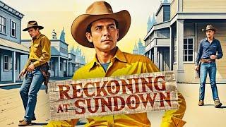 Reckoning at Sundown | Decision At Sundown | Full Western Adventure Movie | Free Movie