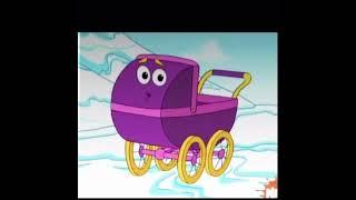 Dora’s helicopter switch snow buggy