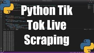 How to scrape Tik Tok Live Data with Python