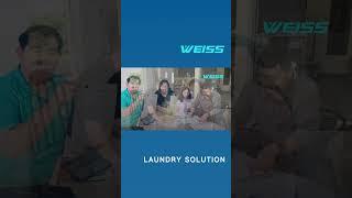 Weiss Stack Washer Dryer&Thailand Client Support Center#Shorts#Cleaning machine #Laundry equipment