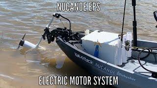 NuCanoe EPS Kayak Electric Trolling Motor Propulsion System - Fishyaker Kayak Rigging