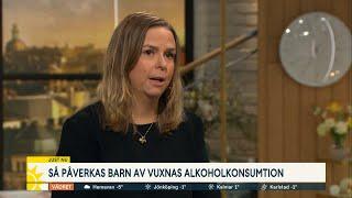 320 000 barn far illa av vuxnas drickande – ”Våga agera” - Nyhetsmorgon (TV4)