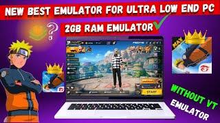 (2025)New Best Emulator For Free Fire 2gb Ram PC || No Graphics Card Emulator