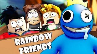 BABİ VE EMİRHAN İLE MAVİ YARATIKTAN KAÇ!!Roblox Rainbow Friends @BabiOyunda @EmirhanGlhn