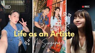 Life as an Artiste in Singapore  Dance Performances, Radio Interview | DENISE CAMILLIA