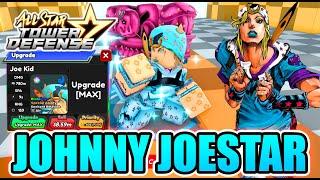 JOHNNY JOESTAR 7 STARS SHOWCASE ALL STAR TOWER DEFENSE #ROBLOX