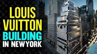 Louis Vuitton LUXURIOUS Building in New York | LV Trunk NYC