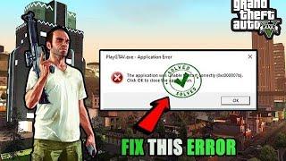 GTA V error 0xc000007b FIXED