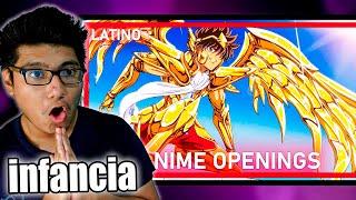 KAYSER Reacciona a TOP OPENINGS DE ANIME EN LATINO