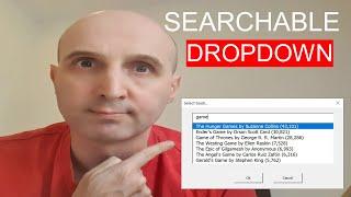 Searchable Dropdown for VBA UserForms(Add in 30 Seconds)