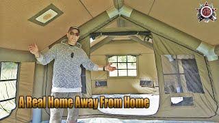 Huge Inflatable Tent | Perfect Wilderness & Outdoors Tent! #camping  #outdoors