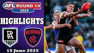 Port Adelaide Power vs Melbourne Demons Full Game Highlights | Round 14, 2025 AFL