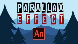 Adobe Animate Tutorial - Panning Up Parallax Effect