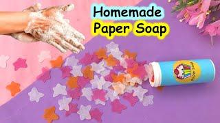 How to make paper soap 🫧 | homemade paper soap | paper soap making | diy paper soap | Sajal Malik