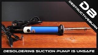 TLW-30 Desoldering Solder Suction Pump DO NOT BUY!