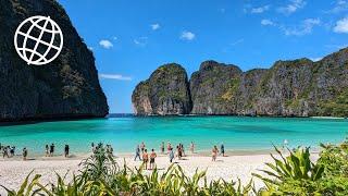 Maia Bay and the Phi Phi Islands, Thailand  [Amazing Places 4K]