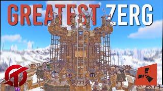 Rust | OVERPOWERED zerg takes on the WHOLE server