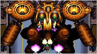 Armed Police Batrider - All Bosses (Arcade)