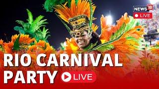 Rio Carnival 2024 LIVE | Brazilians Enjoy Carnival Party In Rio De Janeiro | Sambadrome Carnival