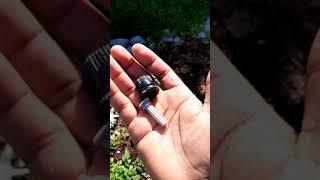 Pop-up sprinkler head nozzle and filter replacement.