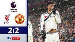 Uniteds Wunderkind kontert Salah! | FC Liverpool - Manchester United | Highlights 2024/25