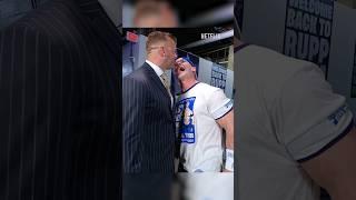 John Cena is HEATED after Ron Killings attacked him on #SmackDown 🫨 #WWE #JohnCena